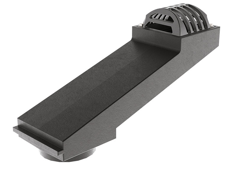 JRH 8-8-OS21-T6 Dome Grate